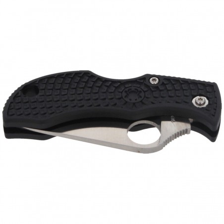 Nóż składany Spyderco Manbug FRN Black Plain (MBKP)