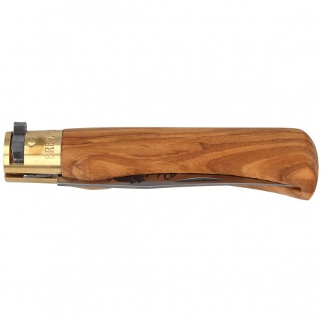 Nóż składany Antonini Old Bear Classical L Olive Wood, Satin AISI 420 (9307/21_LU)