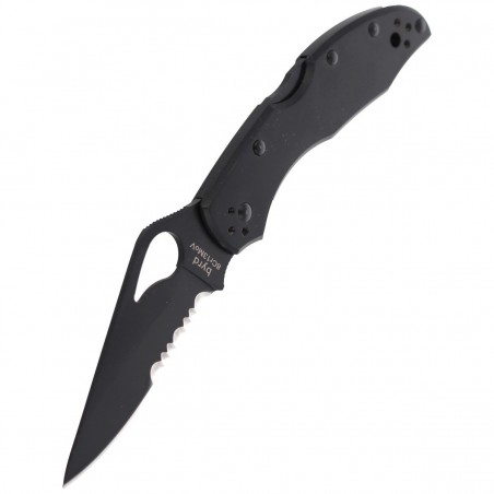 Nóż składany Spyderco Byrd Meadowlark 2 Stainless Black Blade, Combination (BY04BKPS2)