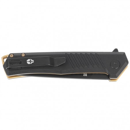 Nóż składany Tekto F1 Alpha Black G10, Bronze HW, Black D2