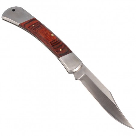 Nóż składany Herbertz CJH Pakka Wood/Steel, Satin 420 (223312 - 10000334)