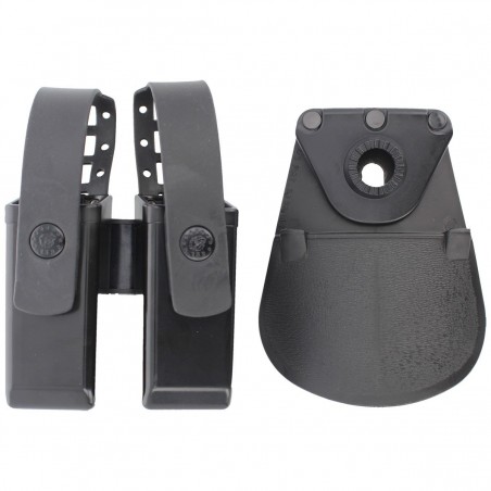 Ładownica ESP z Paddle Fobus na magazynki 9mm, .40 (MH-MH-24-S BK)