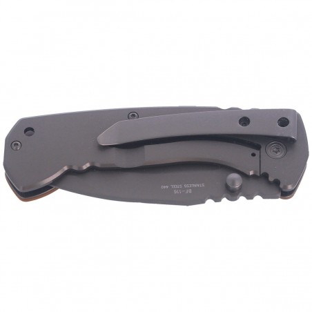 Nóż składany BlackFox Tactical Drop Point Folding Knife 85mm (BF-116)