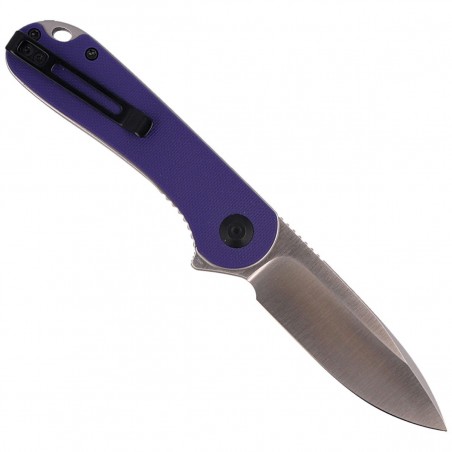 Nóż składany CIVIVI Elementum Flipper Purple G10, Satin Finish (C907V)