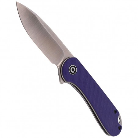 Nóż składany CIVIVI Elementum Flipper Purple G10, Satin Finish (C907V)