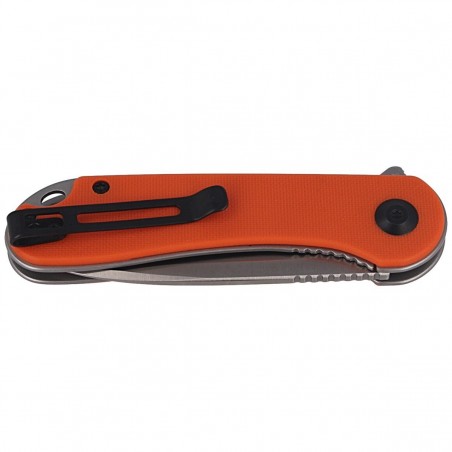 Nóż składany CIVIVI Elementum Flipper Orange G10, Satin Finish (C907R)