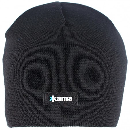 Czapka Kama 100% Merino Wool / Polycolon Band, Black (A02-110)