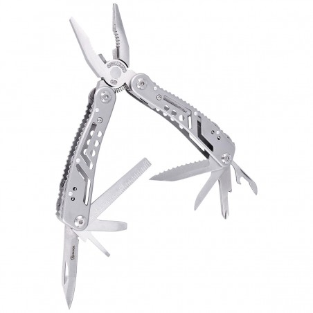 MultiTool Martinez Albainox Grey Aluminium, Inox 19 funkcji Etui (33926)