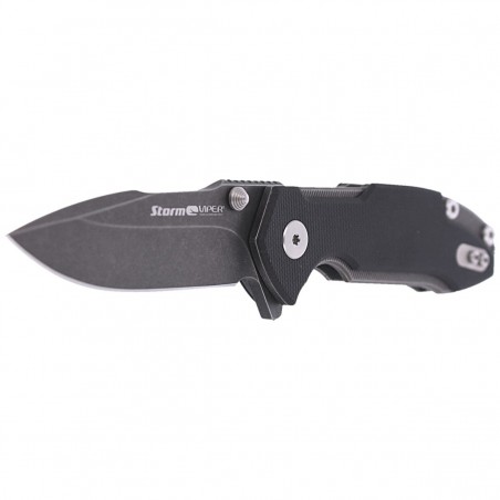 Nóż składany Viper Storm Black G10, Dark Stonewashed M390 by Rick Hinderer (V5954DGB)