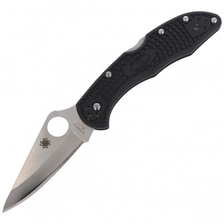 Nóż Spyderco Delica 4 FRN Black Plain (C11PBK)