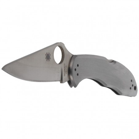 Nóż Spyderco Delica 4 Stainless Steel Plain (C11P)