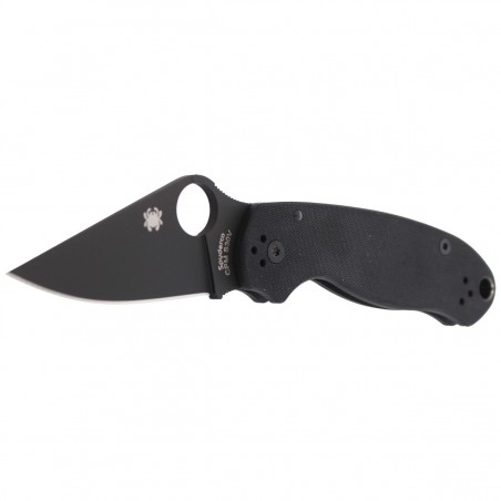 Nóż składany Spyderco Para 3 G-10 Black / Black Blade Plain (C223GPBK)