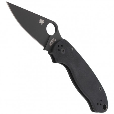 Nóż składany Spyderco Para 3 G-10 Black / Black Blade Plain (C223GPBK)