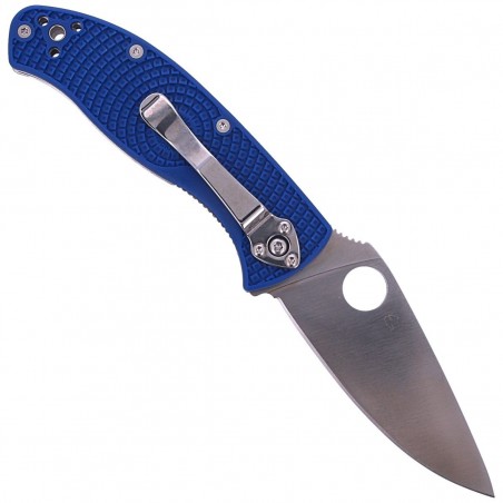 Nóż składany Spyderco Tenacious Lightweight Blue, CPM S35VN Plain (C122PBL)