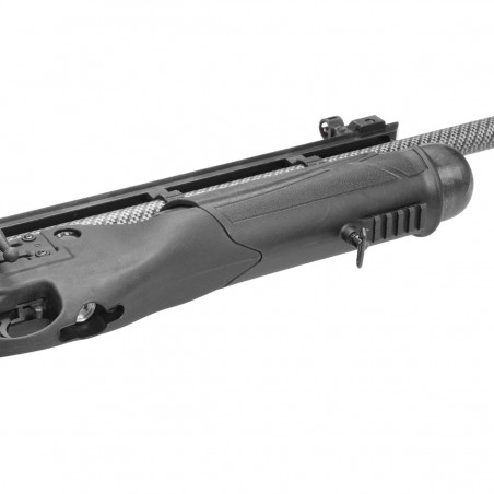 Wiatrówka PCP Hatsan Hercules Bully Long Carbon 7.62 mm, lufa QE