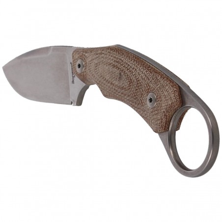 Nóż LionSteel H2 Karambit Canvas Natural, Stonewashed M390 by Tommaso Rumici (H2 CVN)