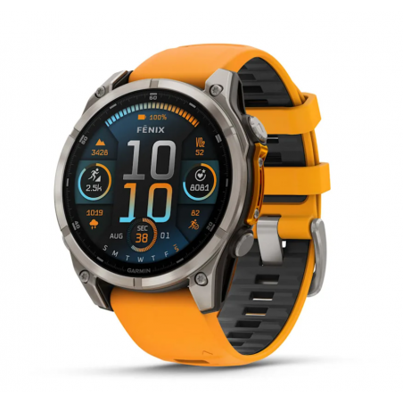 Garmin Fenix 8 Solar z ciągłym pomiarem nawodnienia organizmu