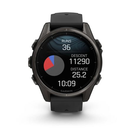 Garmin Fenix 8 Sapphire z długim czasem pracy baterii