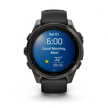 Garmin Fenix 8 Solar – wyświetlacz AMOLED i funkcje zdrowotne