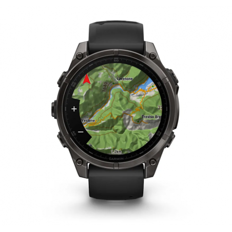 Smartwatch Garmin Fenix 8 z regulowaną latarką LED