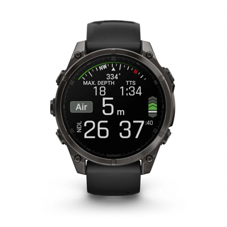 Garmin Fenix 8 z możliwością mapowania tras