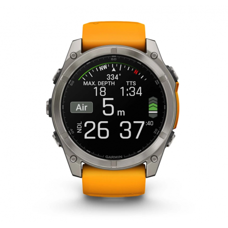 Garmin Fenix 8 AMOLED z wytrzymałą konstrukcją