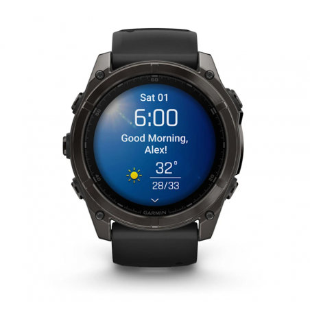 Garmin Fenix 8 Solar z monitorowaniem jakości snu