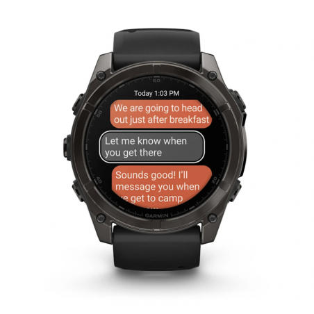 Garmin Fenix 8 AMOLED w kolorze grafitowym