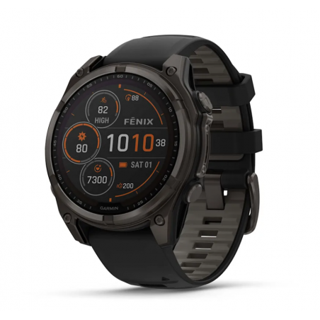 Smartwatch Garmin Fenix 8 Solar z wydajną baterią