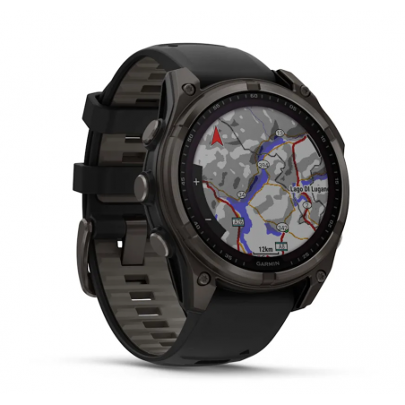 Garmin Fenix 8 Sapphire z dynamicznymi mapami