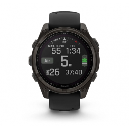 Smartwatch Garmin Fenix 8 z możliwością pobierania muzyki