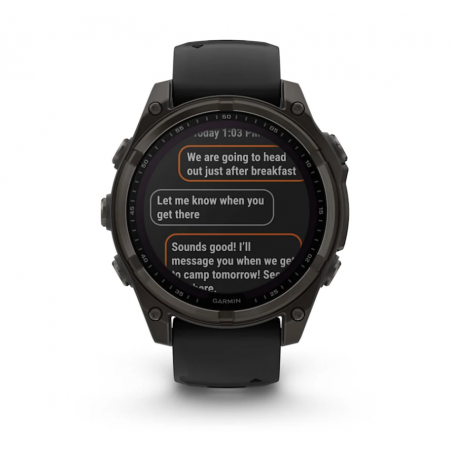 Garmin Fenix 8 Solar z wyświetlaczem Power Sapphire