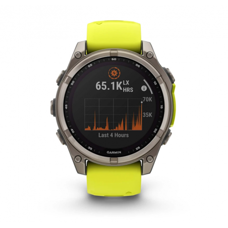 Garmin Fenix 8 AMOLED z jasnym ekranem