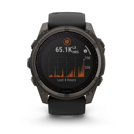 Zegarek Garmin Fenix 8 z funkcją asystenta głosowego