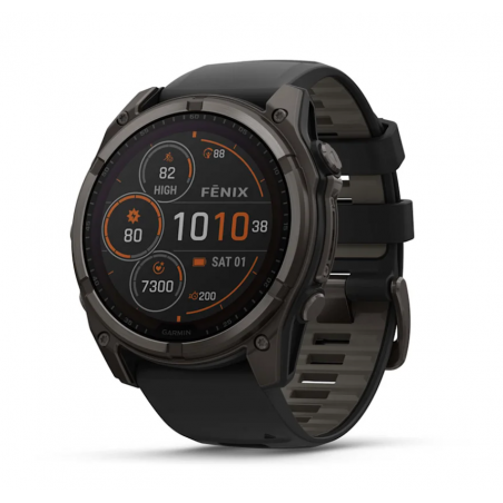 Garmin Fenix 8 Sapphire z soczewką Power Sapphire