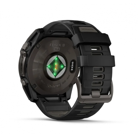 Smartwatch Garmin Fenix 8 AMOLED z tytanowym bezelem