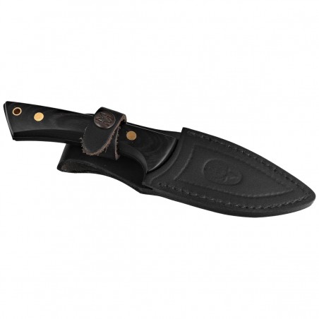 Nóż Muela Colibri COL-9MT Black Pakka Wood, Black X50CrMoV15