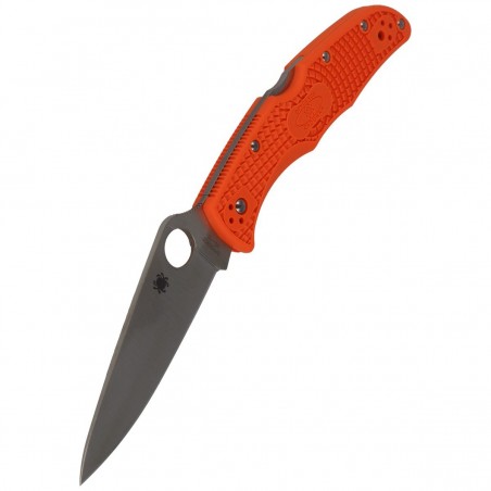 Nóż Spyderco Endura 4 FRN Orange Flat Ground Plain (C10FPOR)