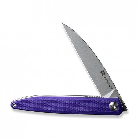 Nóż składany Sencut Jubil Purple G10, Stonewashed D2 (S20029-1)