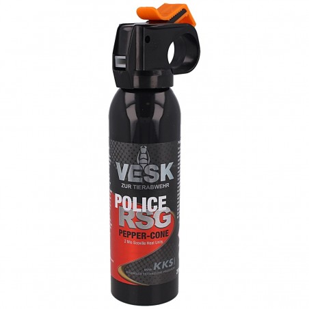 Gaz pieprzowy KKS VESK RSG Police 2mln SHU, HJF 200ml (12200-H)