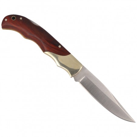 Nóż składany Herbertz CJH Cocobolo Wood/Nickel Silver, Satin 440A (259311)