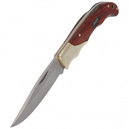 Nóż składany Herbertz CJH Cocobolo Wood/Nickel Silver, Satin 440A (259311)