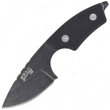 Nóż na szyję Herbertz CJH Neck Knife Black G10, Black Stonewashed 420 (55041 - 10000345)