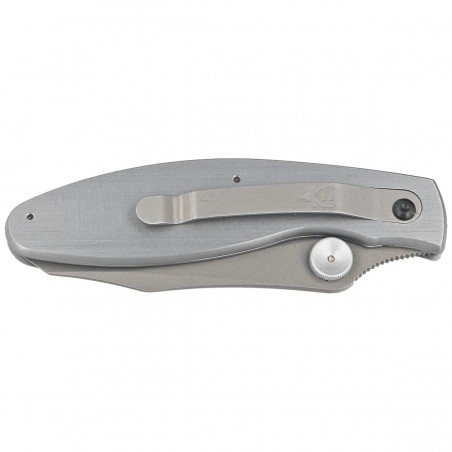 Nóż składany Muela KSC-7M Gray Aluminium/Black Micarta, Satin 440C