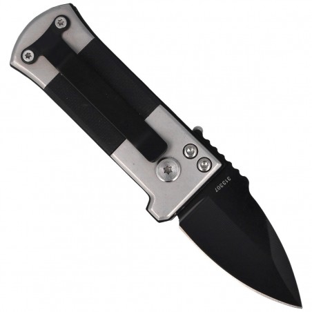 Nóż automatyczny Puma Solingen Black G10 / Stainless, Black Coated (313307)