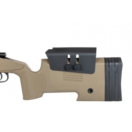 Karabin wyborowy ASG Specna Arms SA-S02 CORE™ High Velocity Upgraded Tan