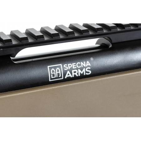 Karabin wyborowy ASG Specna Arms SA-S02 CORE™ High Velocity Upgraded Tan