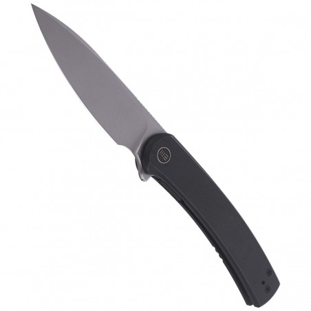 Nóż składany WE Knife Upshot LE No 246/410 Black Ti, Polished Bead Blasted CPM 20CV (2102A)