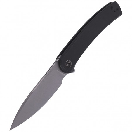 Nóż składany WE Knife Upshot LE No 246/410 Black Ti, Polished Bead Blasted CPM 20CV (2102A)