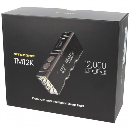 Latarka NiteCore TM12K 12000 lm, TurboReady